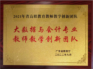 大数据与会计专业教师教学创新团...