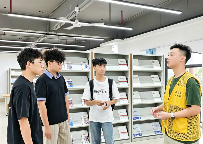 聚力迎新，书香筑梦——图书馆圆...
