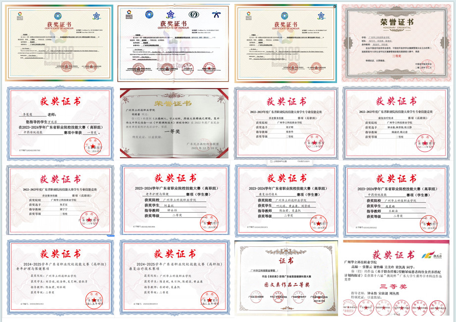 学生获国家及省级奖励一批