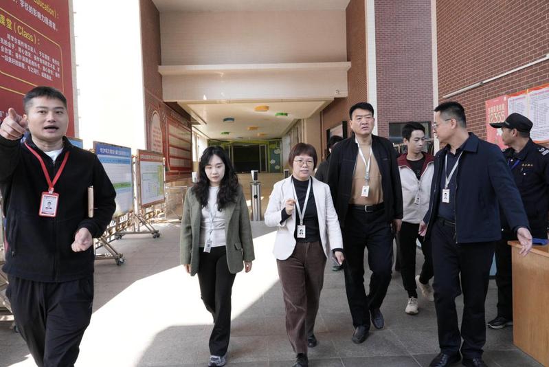 开学巡查促实效，产教融合共育人